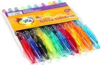Penword Kulepenner Fluorescerende 10 Farger