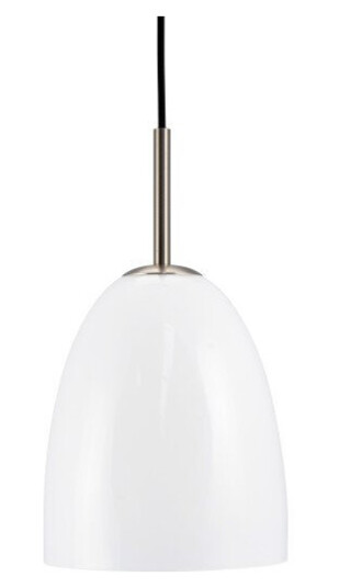 Dyberg Larsen Jazz pendellampe børstet stål Ø18 cm