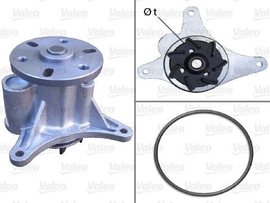 VALEO 506952 Vannpumpe VALEO 506952 Vannpumpe