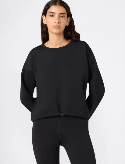 Champion Crewneck Sweatshirt - Black - S