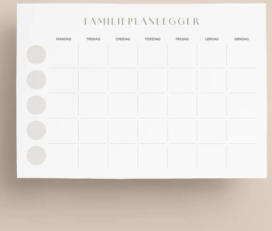 Familieplanlegger