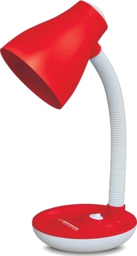 Esperanza Eld114r Rød Barnerom Kontor E27 1 Ampuller 12 W Led