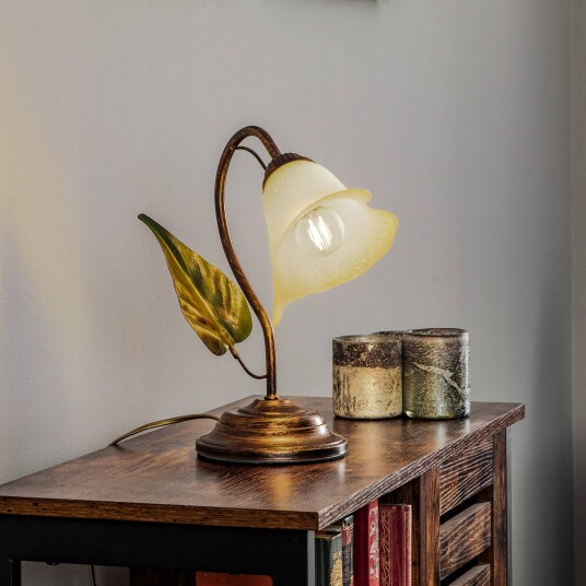 ONLI Bordlampe Miranda 1 lyskilde bronse ONLI Bordlampe Miranda 1 lyskilde bronse