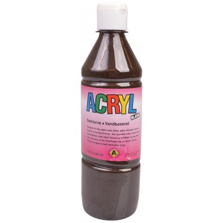 Fantasy Color hobbymaling akrylmaling brun 500 ml