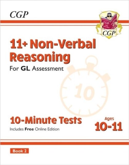 11+ GL 10 Minute Tests: Non Verbal Reasoning Ages 10 11 Book 2 with Online Edition