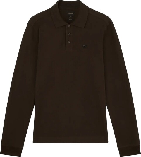 Wrangler Ls Polo Shirt   CHOCOLATE TORTE   XL
