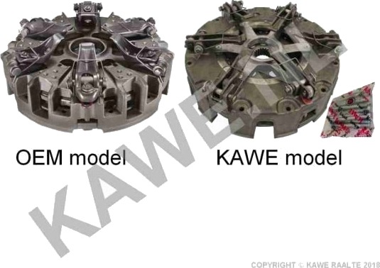 Trykkplate clutch KAWE 8283 Trykkplate clutch KAWE 8283