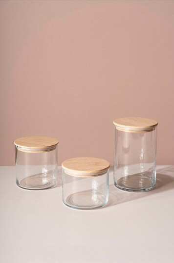 Hermia Krukkesett 3 deler Jana Transparent