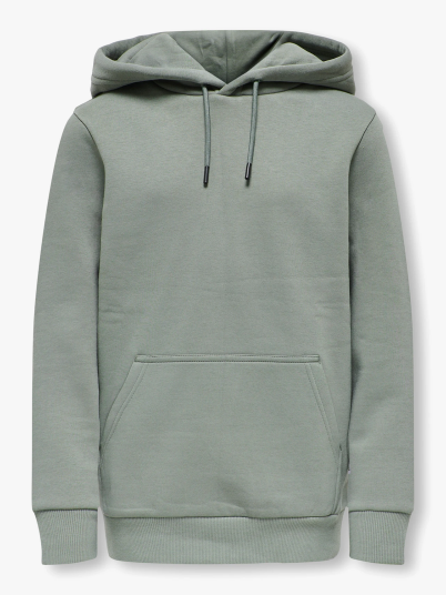 Only & Sons Jr Ceres Hoodie Sweat Grå 122/128 Only & Sons Jr Ceres Hoodie Sweat Grå 122/128