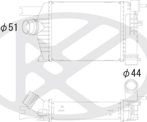Intercooler KOYORAD IA490153