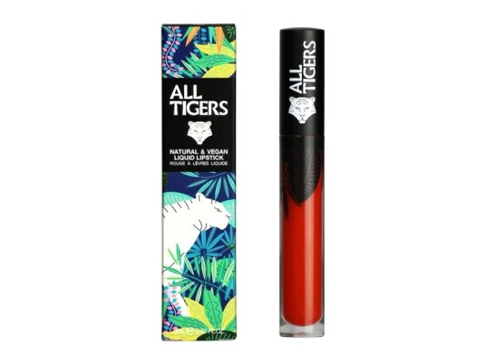 All Tigers Natural   Vegan Liquid Lipstick 886 Shake The Ground 8Ml