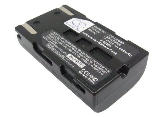 Samsung VM-DC160 batteri (800 mAh 7.4 V, Grå)