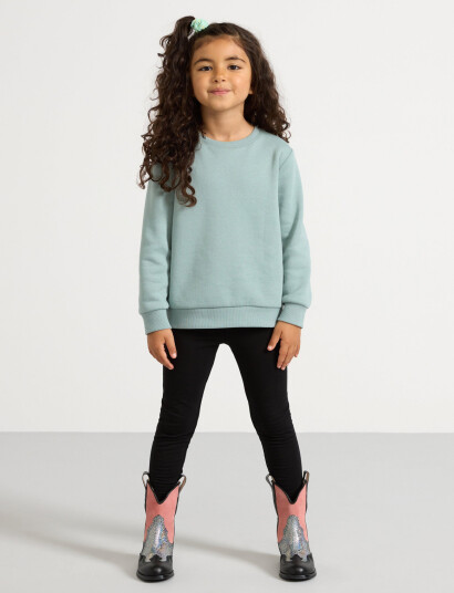 Lindex Leggings Brushed Inside Basic Black 98