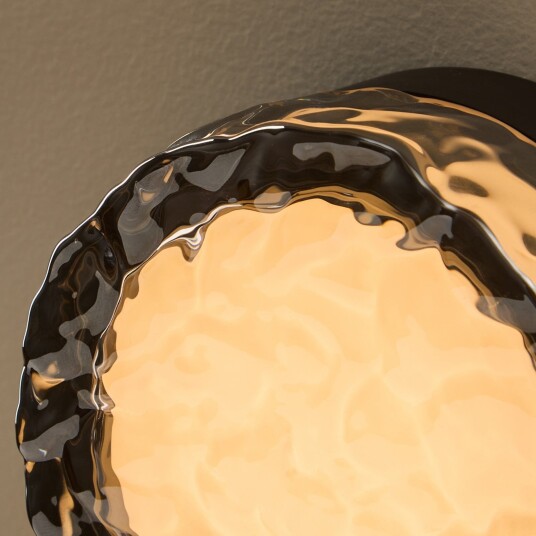 Otto Ice LED-vegglampe, røykgrå, 13 cm, CCT, IP65, LOOM DESIGN - Kjøkken - Moderne - Plast - Med en lyskilde