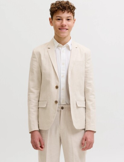 Jack & Jones Jprmartin Summer Blazer No06 Jnr Beige 134