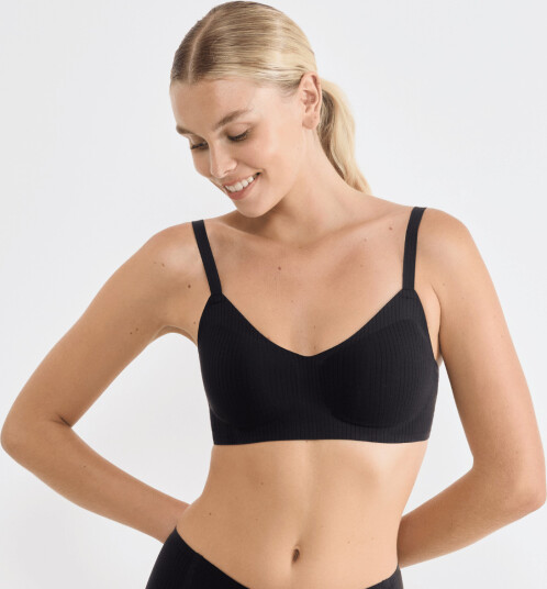 sloggi Sloggi Zero Feel Pure Soft Bra Black M PLUS sloggi Sloggi Zero Feel Pure Soft Bra Black M PLUS