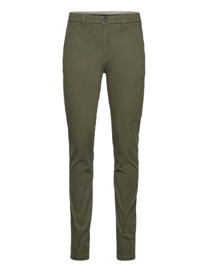 Lindbergh Aop Superflex Chino Pants - Khaki green - 31 x 36