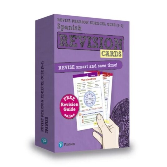 Pearson Revise Edexcel Gcse Spanish Revision Cards (With Free Online Revision Guide): For 2024 And 2