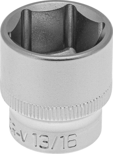 PELA 562483 Pipe Drivstørrelse 3/8", 6-Kant, Kort 13/16"