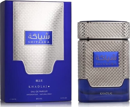 Khadlaj Shiyaaka Blue Eau de Parfum 100 ml for menn med sprayflaske Khadlaj Shiyaaka Blue Eau de Parfum 100 ml for menn med sprayflaske