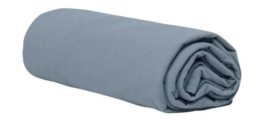 Høie Formsydd laken 90x200 cm jeansblå