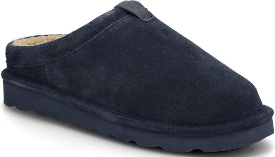Polo Ralph Lauren Reade Suede Clog Slipper NAVY SUEDE W/ TON 43