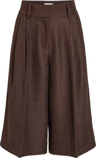 Vila Vijaggi Hw Tailored Culotte Brown 44