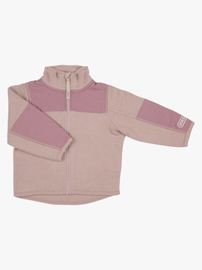 Voksi Fleecejakke Merinoull Soft Grape 98 104