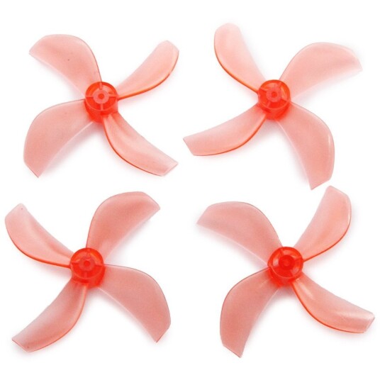 NewBeeDrone Azi Quad-Blade Micro Props - Red (4) NewBeeDrone Azi Quad-Blade Micro Props - Red (4)