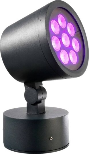 Deko Light Colt Påmonterbar Led Lampe Rgb Med Innebygd Led På 25 W Eek: G A–G Rgb Varmhvit Svart Grå