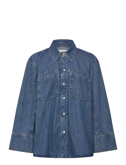 Twist & Tango Shari Denim Shirt Blue M Twist & Tango Shari Denim Shirt Blue M