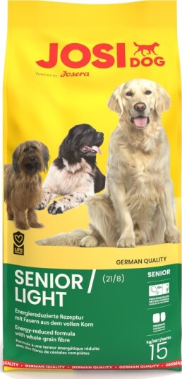 Josidog Tørrfôr Senior Light Med Kylling 15 kg