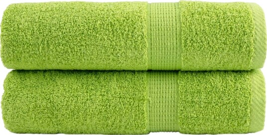 vidaXL Premium badehåndklær SOLUND 2 stk 100x150 cm 600 g/m2