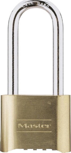 Master Lock Hengelås 175H 4-Sifret Kodelås, 51 mm Messing Master Lock Hengelås 175H 4-Sifret Kodelås, 51 mm Messing