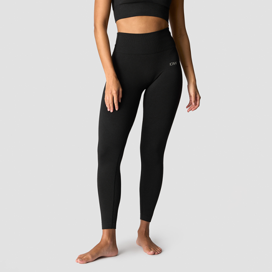 Icaniwill Soft Seamless Tights Svart X large Icaniwill Soft Seamless Tights Svart X large
