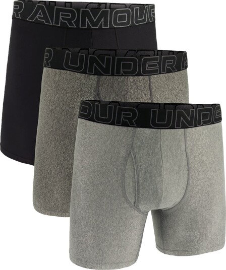 Under Armour Men's UA Perf Tech 6in Gray L, Gray