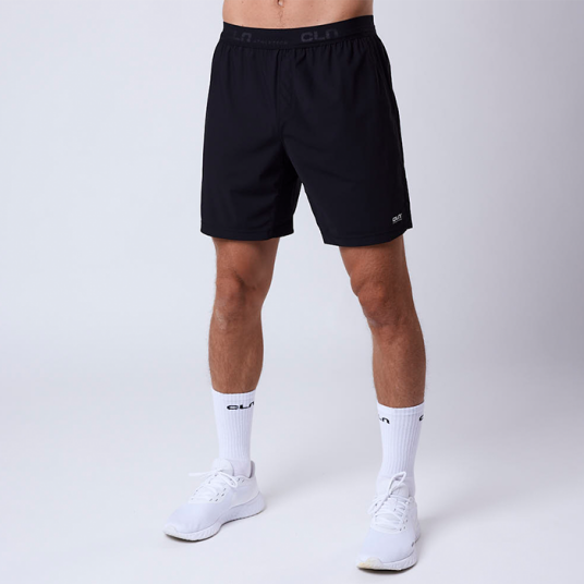 Cln Athletics PR Stretch Shorts Black Svart Small