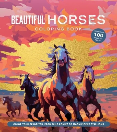 Beautiful Horses Coloring Book Beautiful Horses Coloring Book