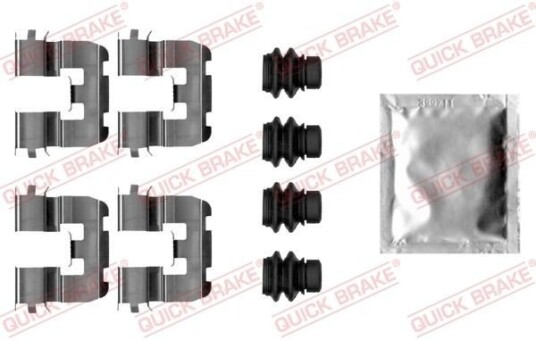Tilbehørsett, skivebremse belegg QUICK BRAKE 109-0039