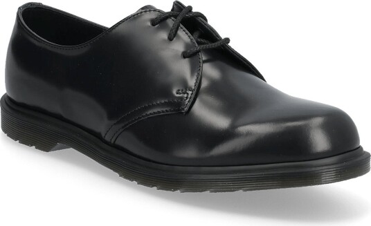 Dr. Martens Mayfare Shoe Black Polished Smooth Black 47