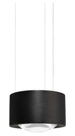 Antidark Easy Lens Taklampe W120 Sort