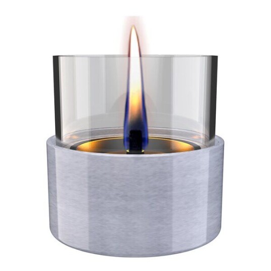 Tenderflame Aster bordlykt 10 cm reaktiv glasur blå Tenderflame Aster bordlykt 10 cm reaktiv glasur blå