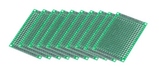 Luxorparts Eksperimentkort 40x60 mm 10 pk.