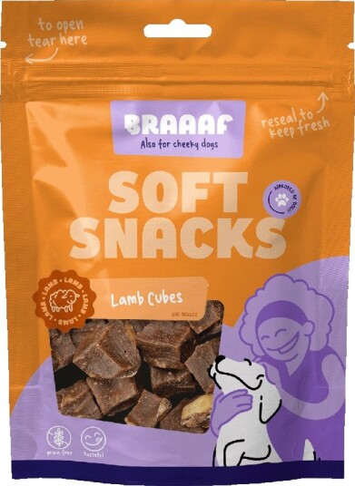 Braaaf Lammestek I Terninger 85 G Braaaf Lammestek I Terninger 85 G