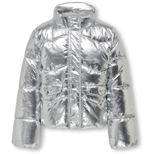 kids ONLY Silver Pearl Puffer Jakke 164 kids ONLY Silver Pearl Puffer Jakke 164