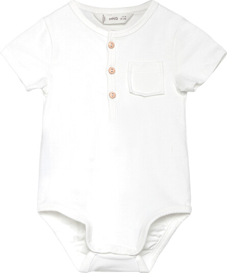 Mango | Cotton Bodysuit Buttons | 62