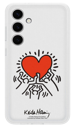 Samsung Galaxy S24+ Flipsuit Deksel Hvit - Mobildeksel