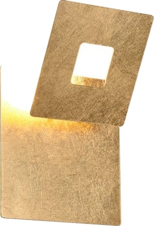 Vegglampe Leano - Firkant