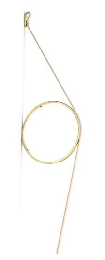 Flos Wirering Vegglampe Rosa/Gul