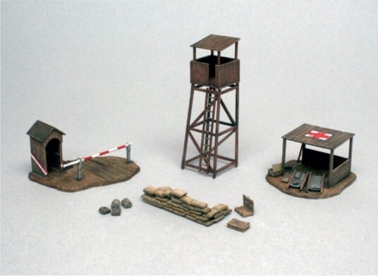 Italeri 1/72 Battlefield Buildings WWII